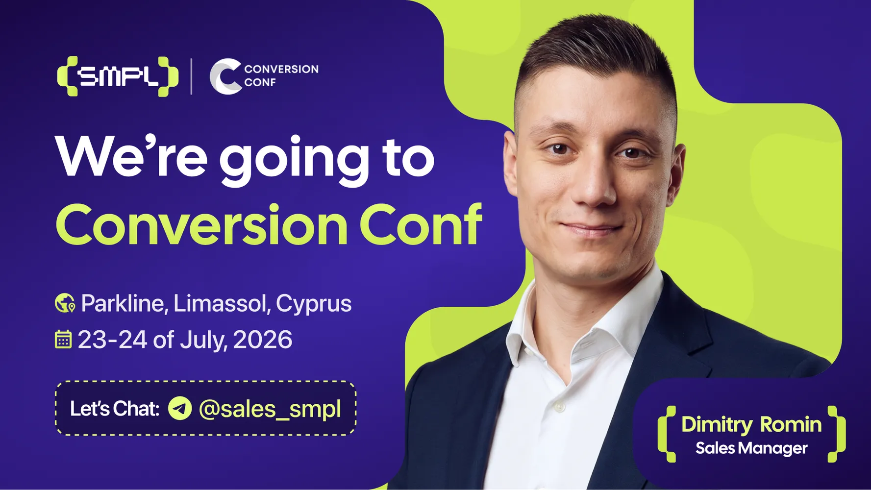 Cover for Meet SMPL Core at Conversion Conf 2026