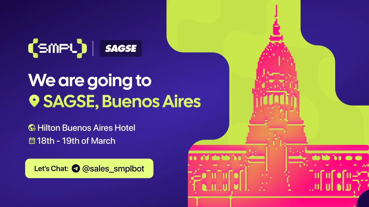 Cover for Meet SMPL Core at SAGSE Buenos Aires 2026