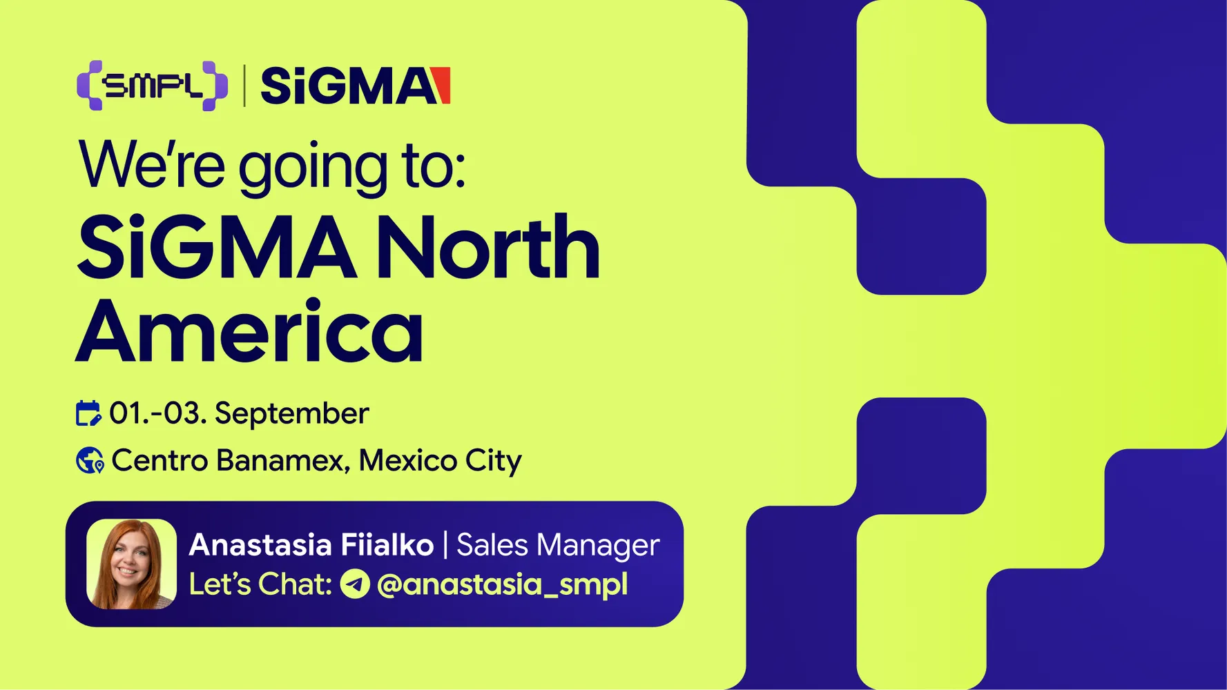 Cover for Meet SMPL Core at SiGMA North America 2026